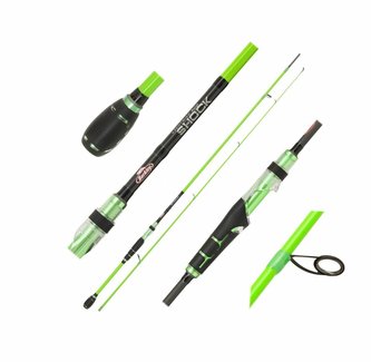 Přívlačový prut Lighting Shock Green Spin MH 2,70m 15-45g