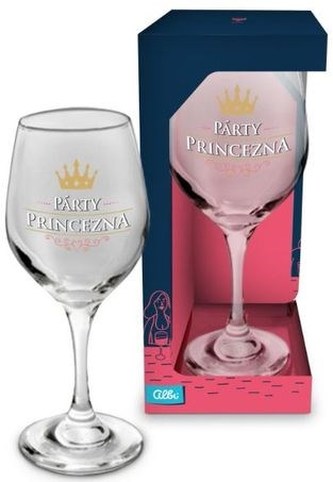 Sklenice na víno - Princezna