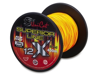 šňůra 12 X Superior Line 0,50mm, 400m, 51 kg