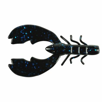 PWRBT CHIGGER CRAW 8CM BLACK BLUE FLECK