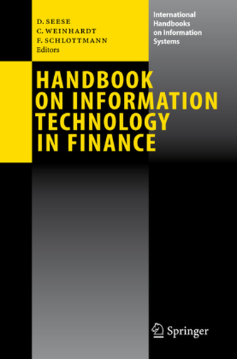 Handbook on Information Technology in Finance Handbook on Information Technology in Finance