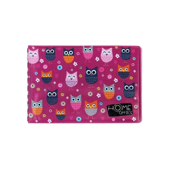 Pouzdro na vizitky se sovičkami