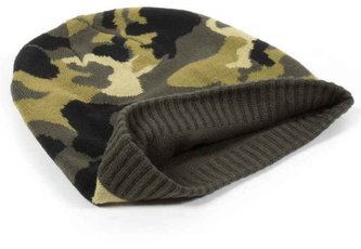 Rybářská čepice maskáčová - zelená