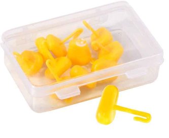 Umělá kukuřice pop-up žlutá FLUO se závěsem 10ks