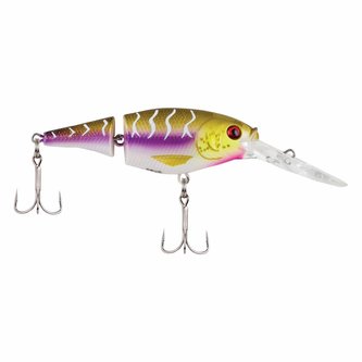 FLICKER SHAD JOINTED 5CM PURPLE TIGER