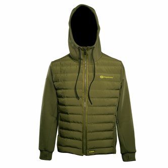 RIDGEMONKEY: Bunda APEarel Dropback Heavyweight Zip Jacket Green Velikost XL