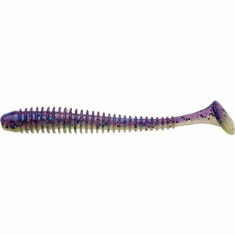 Keitech: Gumová nástraha Swing Impact 4,5" 11,4cm 9g Violet Lime Berry 6ks