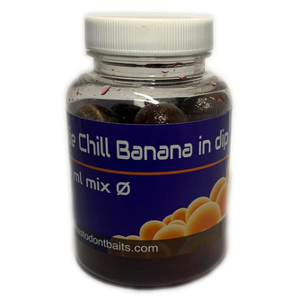 - Boilies Chill Banana v dipu 150ml mix Ø