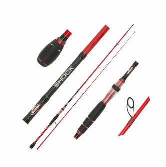 Přívlačový prut Lighting Shock Red Spin M 2,10m 10-35g