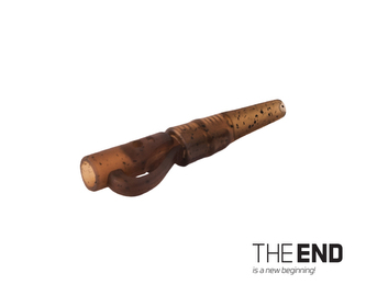 Závěsný PIN klip s gumičkou THE END / 10ks - G-ROUND