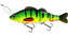 WESTIN: Wobler Percy the Perch HL Inline 20cm 100g Sinking Firetiger