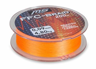 šňůra FFC-Braid 0,11 mm, 200 m, oranžová