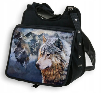 Taška přes rameno Vlci 17 MyBestHome 34x30x12 cm