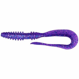 Keitech: Mad Wag Slim 4,5" 11,4cm 2,9g Violet 9ks