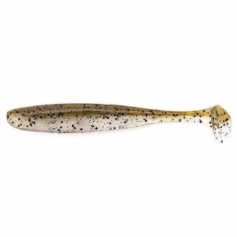 Keitech: Gumová nástraha Easy Shiner 4" 10,2cm 5,5g Green Pumpkin PP Shad 7ks