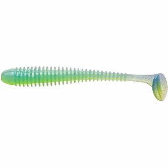 Keitech: Gumová nástraha Swing Impact 4" 10,2cm 4,6g Ice Chartreuse 8ks