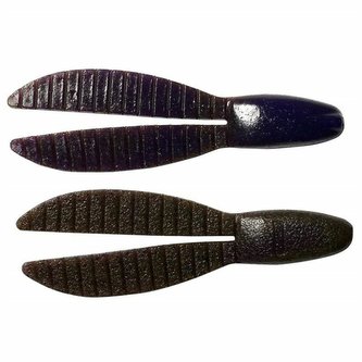 Keitech: Gumová nástraha Flex Chunk 4" 10,2cm 13,5g Brown Purple 5ks