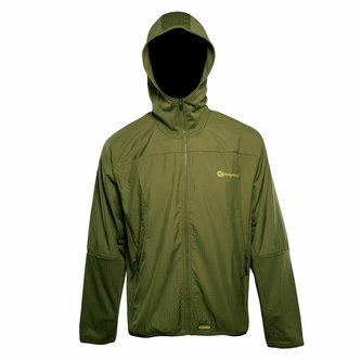 RIDGEMONKEY: Bunda APEarel Dropback Lightweight Zip Jacket Green Velikost M