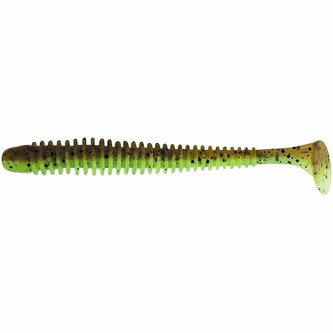 Keitech: Gumová nástraha Swing Impact 2,5" 6,3cm 1,3g Green Pumpkin PP/Chart 10ks
