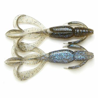 Keitech: Gumová nástraha Crazy Flapper 4,4" 11,2cm 12g Electric Smoke Craw 6ks