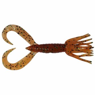 Keitech: Gumová nástraha Little Spider 3" 7,6cm 1,7g Orange Pepper 8ks