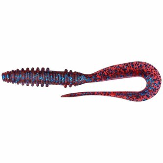 Keitech: Mad Wag Slim 4,5" 11,4cm 2,9g Grape 9ks