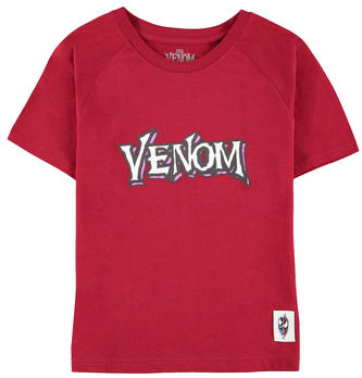 Dětské tričko Marvel|Venom: Logo (158-164 cm) červená bavlna