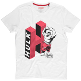 Pánské tričko Marvel|Hulk: H Of Hulk (S) bílá bavlna