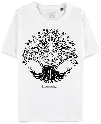 Dámské tričko Elden Ring: World Tree (XL) bílá bavlna