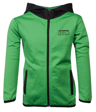 Mikina dětská s kapucí Marvel: Hulk (134-140 cm)