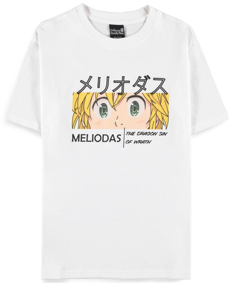 Dámské tričko The Seven Deadly Sins|Sedm smrtelných hříchů: Meliodas (S) bílá bavlna