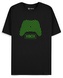 Pánské tričko Xbox: Controller (S) černá bavlna