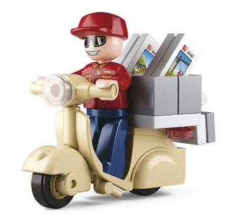 Sluban Town Uptown M38-B0563 Kuriér