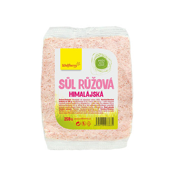 Wolfberry Himalájská sůl růžová 250 g