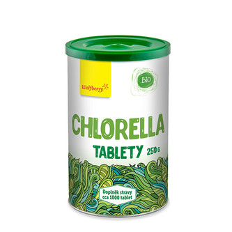 Wolfberry Chlorella BIO tablety 1000 tbl (250 g)