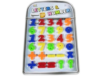 Číslica a písmená magnetické