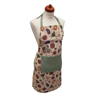 Zástěra, 60 x 80 cm, zelenina