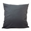 Povlak na polštář 40*40 cm, tmavě šedá