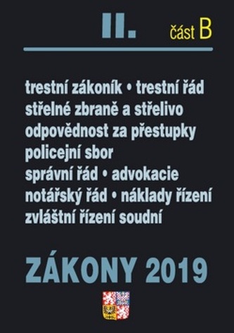 Zákony 2019 II. část B