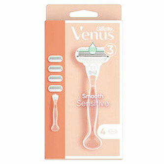 Gillette Holicí strojek Venus Smooth Sensitive + 4 hlavice woman
