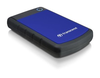 TRANSCEND externí HDD 2,5" USB 3.1 StoreJet 25H3B, 4TB, Blue (nárazuvzdorný)