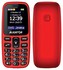 Aligator A220 Senior Dual SIM, červená