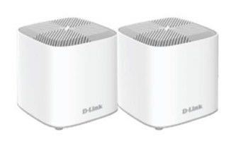 D-Link COVR-X1862 2-pack Wireless AX1800 Dual-Band Whole Home Mesh Wi-Fi 6 System