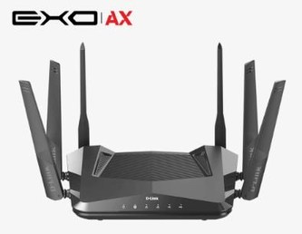 D-Link DIR-X5460 Wireless AX5400 Wi-Fi 6 Router, 4x gigabit RJ45, 1x USB3.0, 1x USB2.0