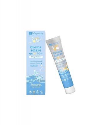 laSaponaria Opalovací krém pro citlivou a dětskou pokožku SPF 50 BIO (40 ml)