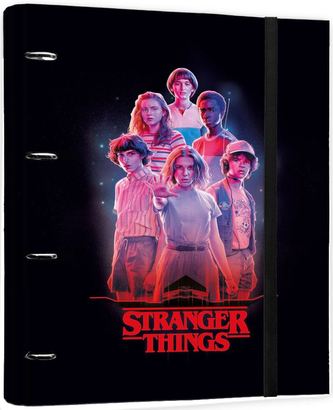 Kroužkový pořadač Netflix|Stranger Things: Characters (28 x 32 x 7 cm)
