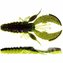 WESTIN: Gumová nástraha CreCraw Creaturebait 14cm 32g Black/Chartreuse 2ks