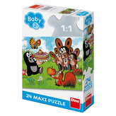 Krtko oslavuje narodeniny: maxi puzzle 24 dielikov