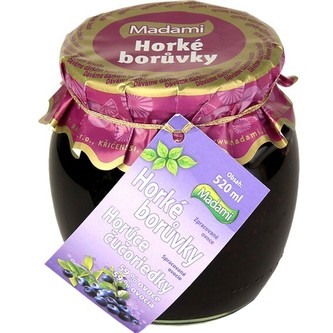 MADAMI S.R.O. Horké borůvky 520 ml