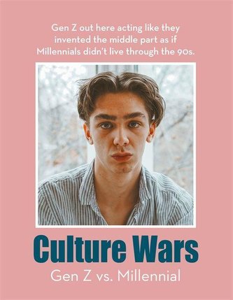 Culture Wars:: Gen Z vs. Millennial